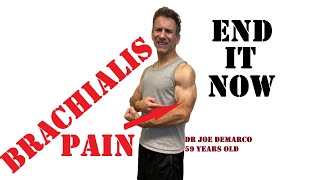 How To Perform Fascial Release Therapy On The Brachialis Muscle [upl. by Wilow]