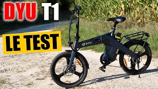 DYU T1 MEILLEUR VÉLO ÉLECTRIQUE PLIANT 2024 🚴‍♂️  TOP 🔝 RECOMMANDATION [upl. by Cailean]