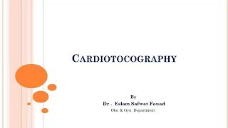 Cardiotocography CTG [upl. by Ahsitak]