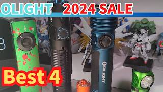 Olight 2024年7月 セール中 おすすめライト BEST4選 商品レビュー 懐中電灯 LEDライト [upl. by Edgard]