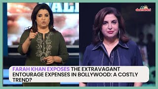 Farah Khan Exposes the High Cost of Celebrity Entourage Expenses  Bollywood Update [upl. by Urbano]