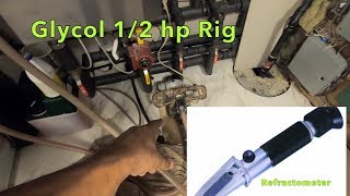 HVAC Propylene Glycol Test  Snowmelt Pump Fill Rig [upl. by Hertzfeld]