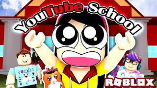 A Disastrous First Day of School  Roblox Roleplay YouTube School Obby  DOLLASTIC PLAYS [upl. by Eeima]