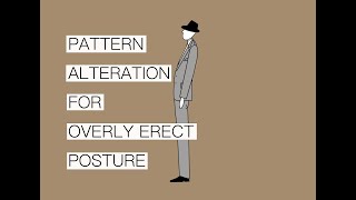 Bespoke Tailoring 86 Alteration for overly erect posture [upl. by Ohcirej]