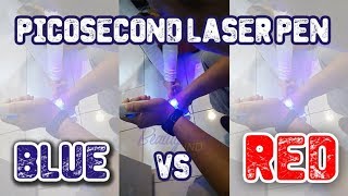 PICOSECOND LASER PEN BLUE VS RED  Beauty Channel IND [upl. by Anihcak]