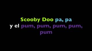 Scooby Doo pa pa Lyrics [upl. by Wahl]