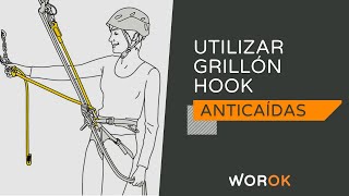 Cómo utilizar Grillón Hook versión europea Petzl [upl. by Dimitri]