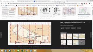 Concept of UTM projection in nepal [upl. by Ilatfan]