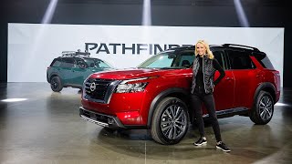 2022 Nissan Pathfinder LIVE Walkaround amp Review [upl. by Nilatak376]