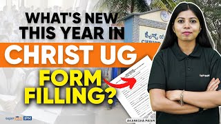 Christ University 2024 Form Filling Process  Christ UG New Admission Process  Christ University [upl. by Forsyth293]