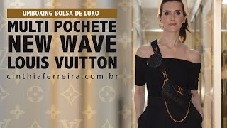 Minha bolsa nova  Unboxing Multi Pochete New Wave Louis Vuitton [upl. by Htebzile825]