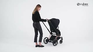 How to Turn on the ePRIAM I ePRIAM Stroller I CYBEX [upl. by Hyacinthe130]