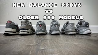 New Balance 990v6 vs Older 990 Models [upl. by Ahsiele]