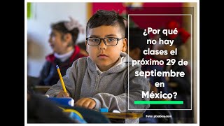 SEP ¿Por qué no hay clases el 29 de septiembre de 2023 Esto dice el calendario escolar [upl. by Aneehta]