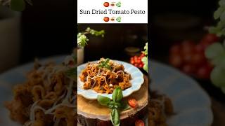 Sun Dried Tomato Pesto Pasta tomato 🍅 🍝 🌿 pasta sundriedtomatoes pesto [upl. by Iaverne]