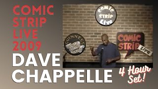 Dave Chappelle quotComic Strip Livequot 22709 AUDIO RESTORED [upl. by Magdala]