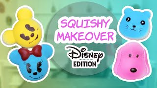 Squishy Makeover 4 Fixing Squishies Disney Squishies [upl. by Knipe]