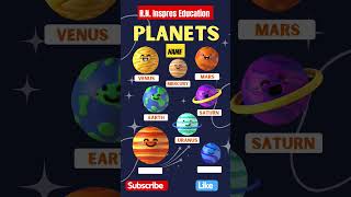 Planets Name Earth 🌎 ☀️🌞 solar system planets planet solarsystem earth rn spacehippie [upl. by Arah]