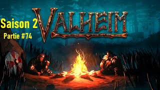 Valheim S2 Partie 74  Enfin une mine infestée [upl. by Zolner]