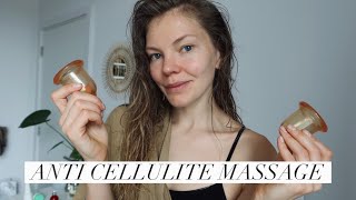 Anti Cellulite Cupping Tutorial at Home  Cupping Massage Techniques for Cellulite Removal [upl. by Ralleigh439]