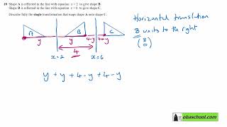 Edexcel GCSE Maths Past Papers November 2022 Paper 3 Higher Q18 [upl. by Kostman761]