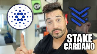 How To Easily Stake Cardano ADA  Yoroi Wallet Tutorial [upl. by Margherita127]