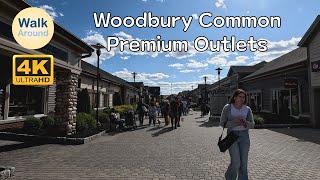 【4K60】 Walking Tour  Woodbury Common Premium Outlets in Central Valley New York [upl. by Narcissus]