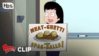 American Dad MeatGhetti and SpagBalls Clip  TBS [upl. by Ellehsram]