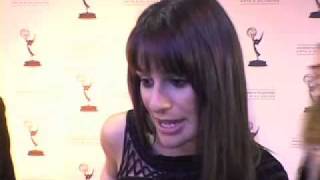 Lea Michele of GLEE on Being Like Rachel Berry [upl. by Emerej]