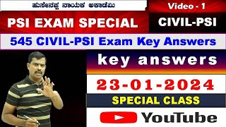 545 CIVILPSI Exam Key Answers  13012024 [upl. by Pik]