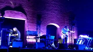 4K Radioheads Thom Yorke Jonny Greenwood  Pyramid Song live  Sferisterio Macerata 08202017 [upl. by Anwahsal]