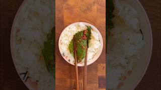 Marinated Korean perilla leaves koreanfood [upl. by Strain650]