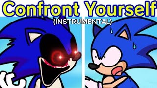 Confronting Yourself Instrumental editado FNF VS SonicEXE VS Sonic [upl. by Eberly996]