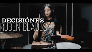 Decisiónes  Ruben Blades  Timbal Cover by Diana Llerena [upl. by Geminian]