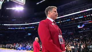 Will Ferrell a security guard at Staples Center [upl. by Jenelle]