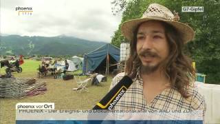 G7Gipfel Maximilian Mechsner über die Bilanz der Protestaktionen am 08062015 [upl. by Romito]