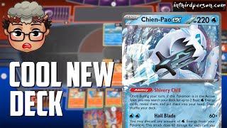 ChienPao ex is the Coolest New Deck  Pokemon TCG Paldea Evolved Deck List  Matches [upl. by Annia212]