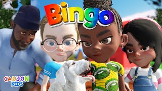 Bingo  Bingo Was His Name  O  Caujon Kids  Nursery Rhymes  Kids Fun Songs [upl. by Antony]