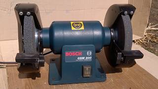 Заточной электроточило наждакточильный станок Bosch GSM 200 Bench Grinder 1 [upl. by Duston]