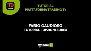 Come utilizzare le opzioni sul mercato Eurex  Trading Webank [upl. by Adnawyt890]