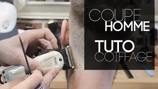 Coupe tendance homme 2017  Tuto coiffage [upl. by Novla574]