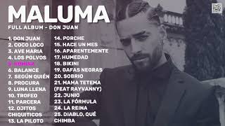 Maluma  Don Juan Álbum Completo [upl. by Aramit]