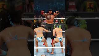 🔥Roman Reigns vs Rhea Ripley amp Raquel Rodriguez🔥Part 5 rhearipley wwe shorts smackdown wwe2k24 [upl. by Anitnemelc]