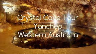 Crystal Cave Tour in Yanchep Western Australia [upl. by Kendre]