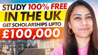 Study for FREE in UK  Fully Funded Scholarships for International Students in UK 2024 [upl. by Golanka]