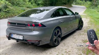 Peugeot 508 PSE 2022  FULL Indepth REVIEW in 4K  Exterior  Interior  Infotainment Day amp Night [upl. by Nosilla]