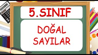 5Sınıf Matematik Doğal Sayılar Yardımcı Öğretmen [upl. by Assenej337]