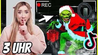 Grinch macht TIKTOK oder Shorts in real Life gehe niemals in Keller 3 Uhr nachts wegen Bescherung [upl. by Stannfield470]