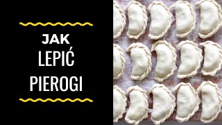 Jak lepić pierogi ❤️ [upl. by Gnous]