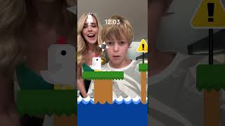 Scream Chicken Challenge tedrush funny family familychallenge [upl. by Anyzratak97]